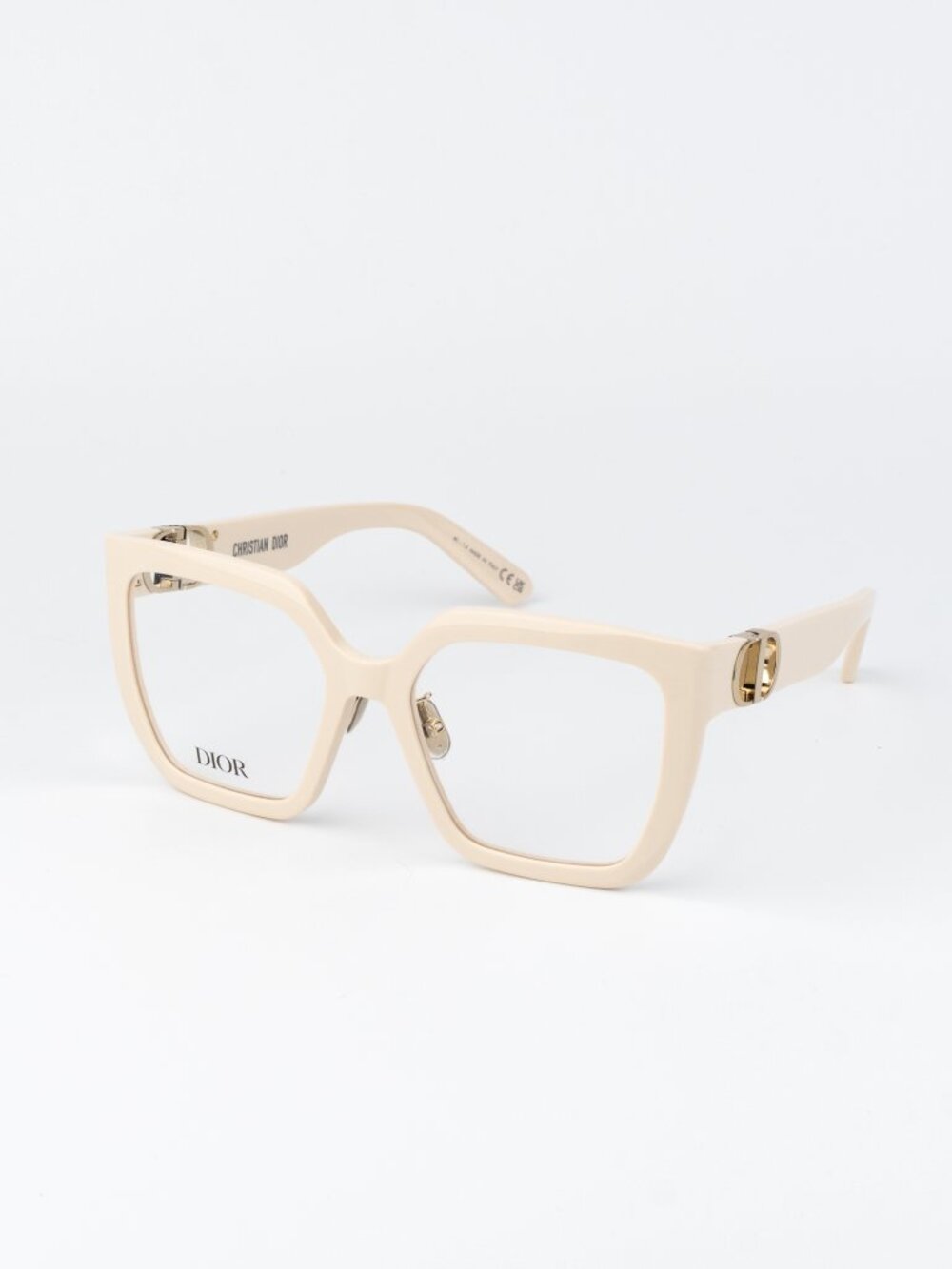 Dior Women Eyeglasses Ivory Butterfly 30MONTAIGNEO S1F 9500 NEW AUTHENTIC - Picture 3 of 10